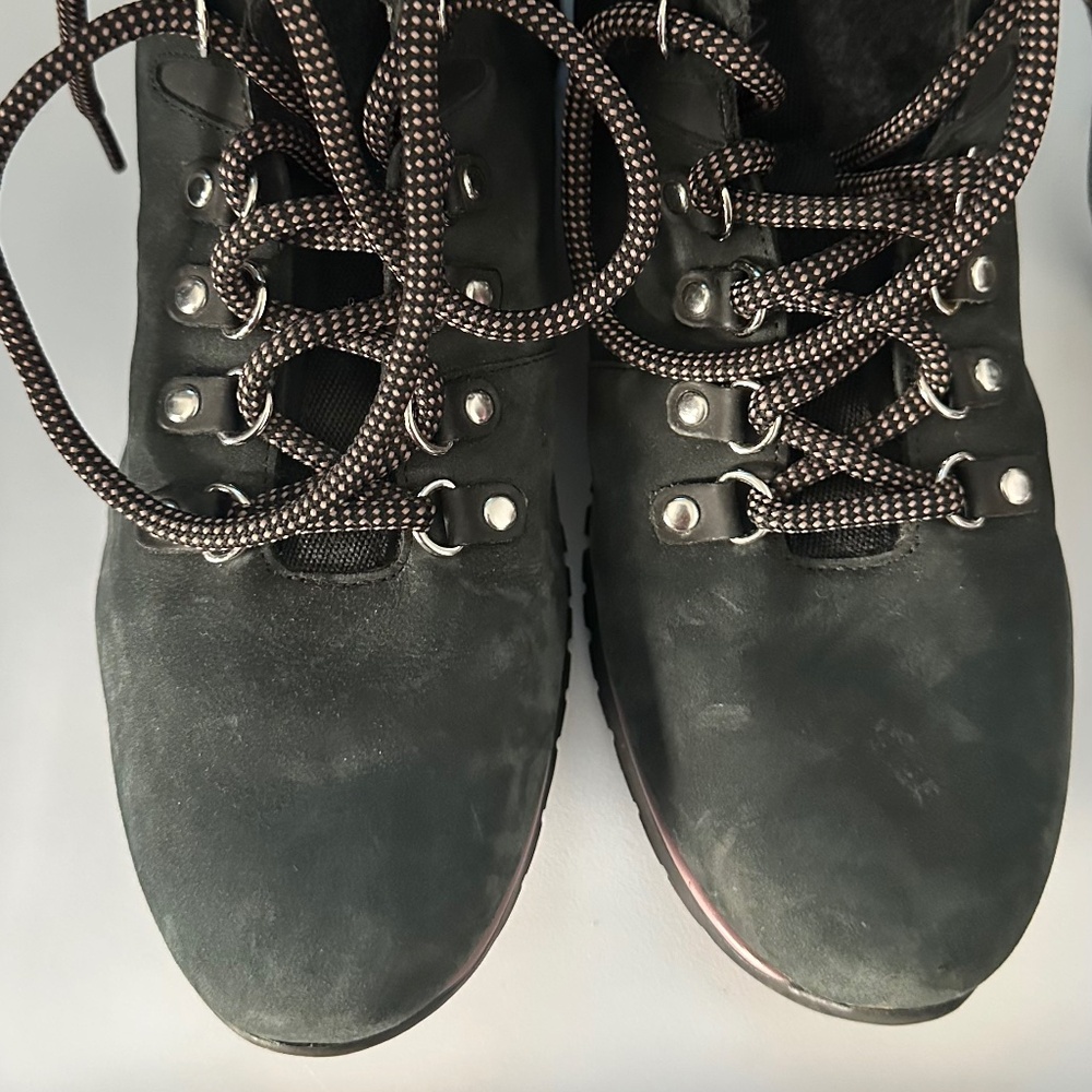 Cole Haan Zero Grand Gray Women's Waterproof Hiker Boots Size 8.5 B